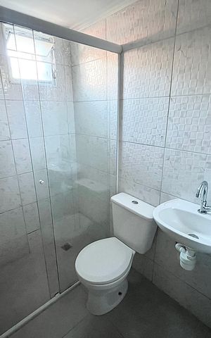 Studio para alugar com 25m², 0 quarto e sem vaga Studio para alugar com 25m², 0 quarto e sem vagaBanheiro