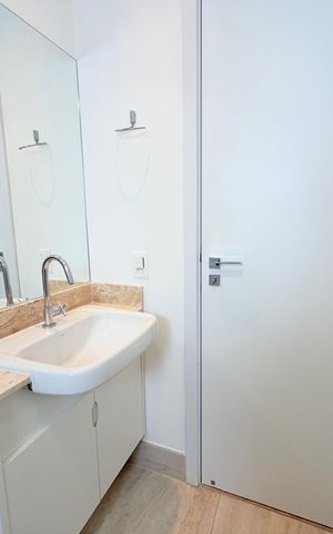 Studio para alugar com 21m², 1 quarto e sem vaga Studio para alugar com 21m², 1 quarto e sem vagaBanheiro
