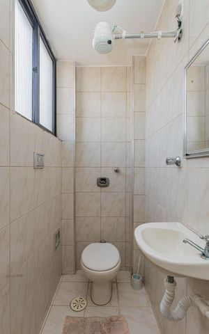 Apartamento à venda com 136m², 3 quartos e 2 vagasBanheiro de serviço