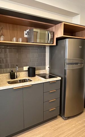 Studio à venda com 25m², 1 quarto e sem vaga Studio à venda com 25m², 1 quarto e sem vagaStudio