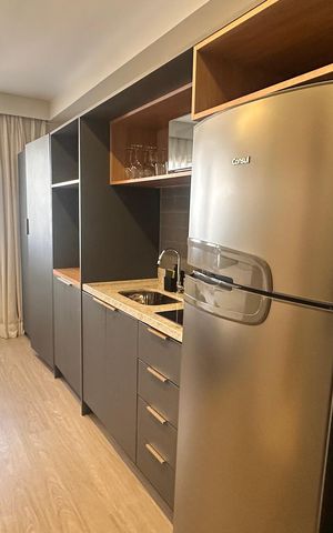 Studio à venda com 25m², 1 quarto e sem vaga Studio à venda com 25m², 1 quarto e sem vagaStudio
