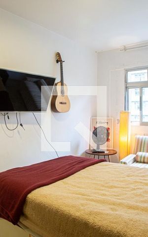 Apartamento à venda com 33m², 1 quarto e sem vagaQuarto