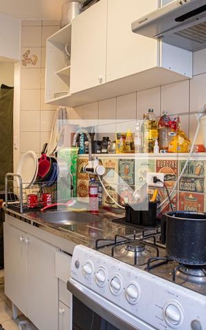 Apartamento à venda com 33m², 1 quarto e sem vagaCozinha