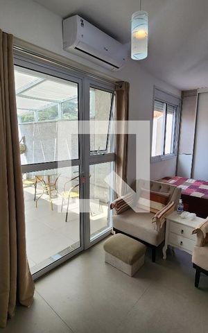 Apartamento para alugar com 43m², 1 quarto e sem vaga