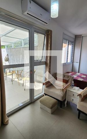 Apartamento para alugar com 43m², 1 quarto e sem vaga