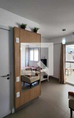 Apartamento para alugar com 43m², 1 quarto e sem vaga