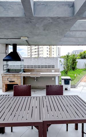 Apartamento à venda com 51m², 2 quartos e 1 vagaÁrea comum - Churrasqueira