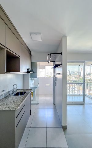 Apartamento à venda com 51m², 2 quartos e 1 vagaCozinha