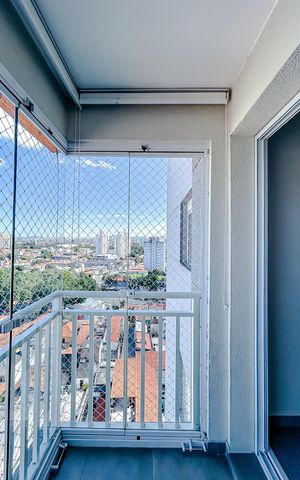 Apartamento à venda com 51m², 2 quartos e 1 vagaVaranda