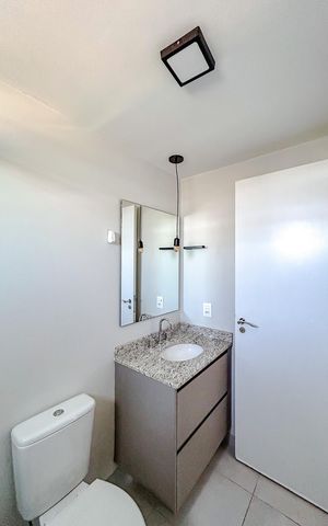 Apartamento à venda com 51m², 2 quartos e 1 vagaBanheiro da Suíte