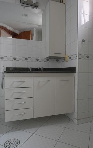 Apartamento à venda com 84m², 3 quartos e 2 vagasBanheiro da Suíte