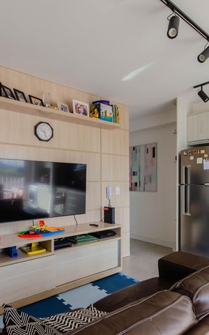 Apartamento à venda com 45m², 2 quartos e 1 vaga Apartamento à venda com 45m², 2 quartos e 1 vagaSala