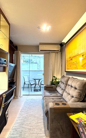 Apartamento para alugar com 65m², 1 quarto e 1 vagaSala