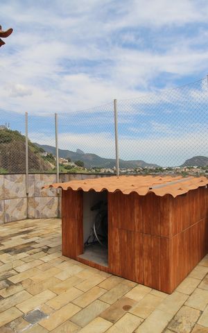 Apartamento à venda com 502m², 4 quartos e 3 vagasFundos da cobertura  - Canil 