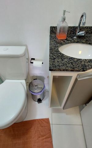 Apartamento para alugar com 45m², 2 quartos e 1 vagaBanheiro 2