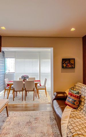 Apartamento à venda com 79m², 1 quarto e 1 vagaSala