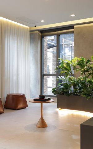 Studio à venda com 29m², 1 quarto e 1 vaga Studio à venda com 29m², 1 quarto e 1 vagaHall de entrada