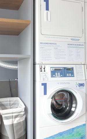 Studio à venda com 29m², 1 quarto e 1 vaga Studio à venda com 29m², 1 quarto e 1 vagaLavanderia