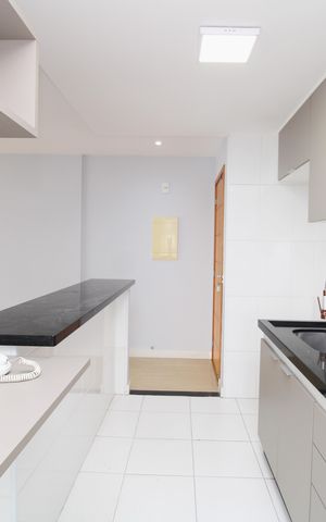 Apartamento para alugar com 78m², 2 quartos e 2 vagasCozinha