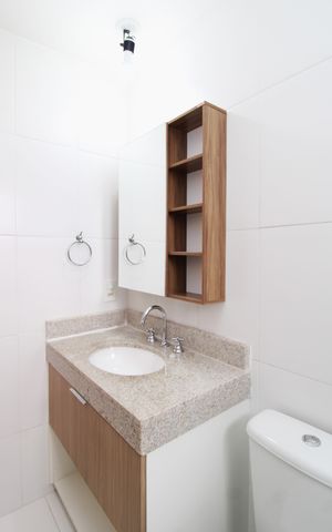 Apartamento para alugar com 78m², 2 quartos e 2 vagasBanheiro Social