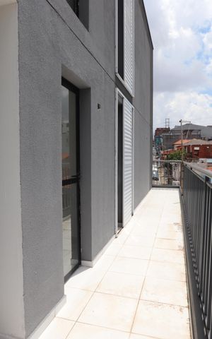 Apartamento à venda com 44m², 2 quartos e 1 vagaVaranda Lateral