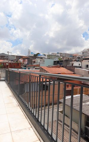 Apartamento à venda com 44m², 2 quartos e 1 vagaVaranda Lateral