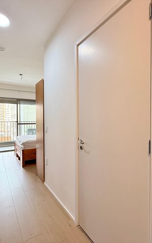 Studio à venda com 29m², 1 quarto e sem vagaCozinha 