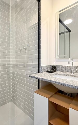 Studio à venda com 29m², 1 quarto e sem vagaBanheiro social