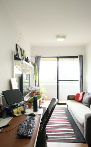 Apartamento à venda com 42m², 1 quarto e 1 vagaSala
