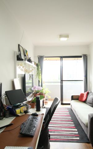 Apartamento à venda com 42m², 1 quarto e 1 vagaSala
