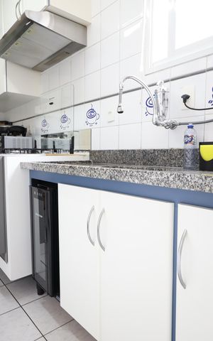 Apartamento à venda com 72m², 3 quartos e 2 vagasCozinha