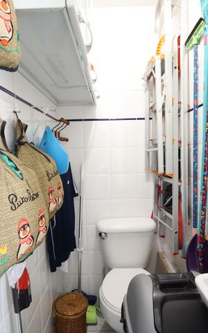 Apartamento à venda com 72m², 3 quartos e 2 vagasBanheiro de serviço
