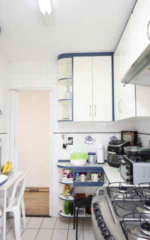 Apartamento à venda com 72m², 3 quartos e 2 vagasCozinha