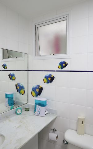 Apartamento à venda com 72m², 3 quartos e 2 vagasBanheiro