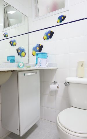 Apartamento à venda com 72m², 3 quartos e 2 vagasBanheiro