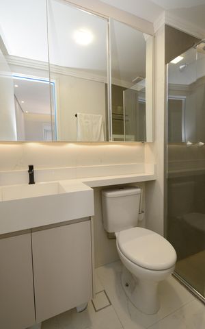 Apartamento à venda com 42m², 2 quartos e 1 vagaBanheiro da Suíte