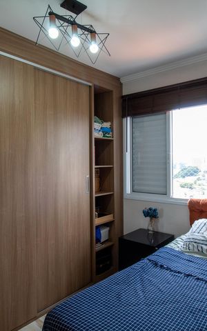 Apartamento à venda com 73m², 2 quartos e 1 vaga Apartamento à venda com 73m², 2 quartos e 1 vagaQuarto 2