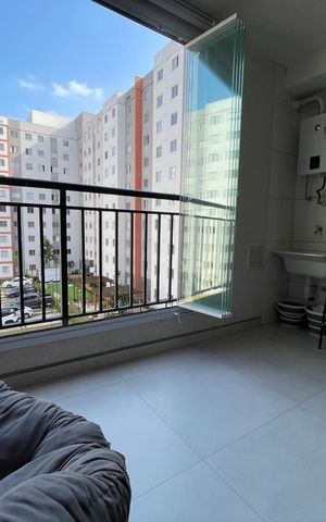 Apartamento à venda com 45m², 2 quartos e 1 vaga Apartamento à venda com 45m², 2 quartos e 1 vagaVaranda