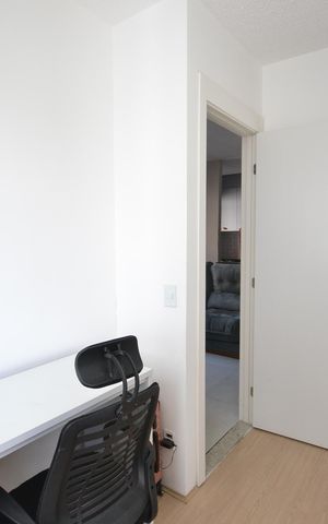 Apartamento à venda com 45m², 2 quartos e 1 vagaQuarto 2