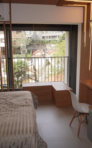 Studio à venda com 26m², 1 quarto e sem vagaStudio