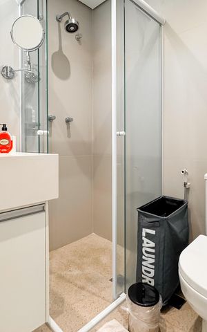 Apartamento à venda com 100m², 3 quartos e 2 vagas Apartamento à venda com 100m², 3 quartos e 2 vagasBanheiro da Suíte