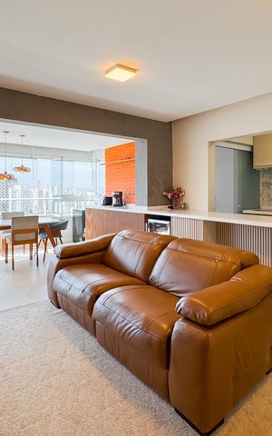 Apartamento à venda com 100m², 3 quartos e 2 vagas Apartamento à venda com 100m², 3 quartos e 2 vagasSala
