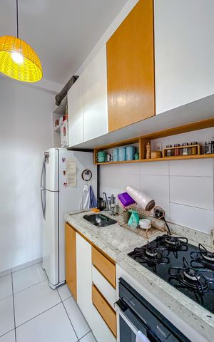 Apartamento à venda com 51m², 2 quartos e sem vagaCozinha