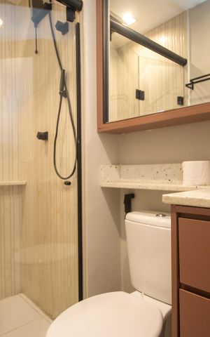 Apartamento à venda com 32m², 1 quarto e sem vagaBanheiro