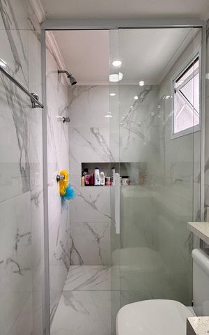 Apartamento à venda com 62m², 2 quartos e 1 vagaBanheiro da Suíte