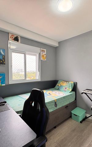 Apartamento à venda com 62m², 2 quartos e 1 vagaQuarto 1