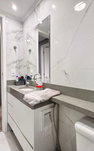 Apartamento à venda com 62m², 2 quartos e 1 vagaBanheiro
