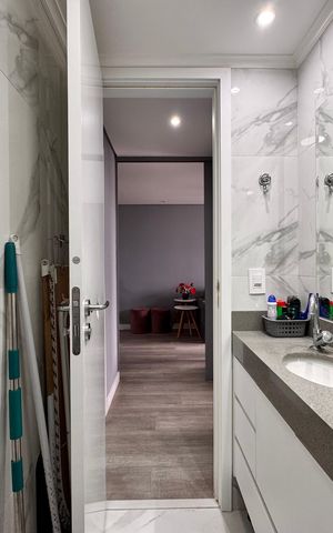 Apartamento à venda com 62m², 2 quartos e 1 vagaBanheiro