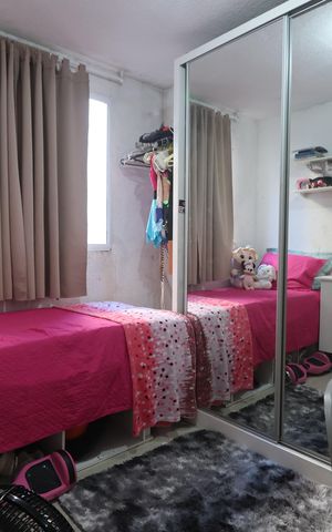 Apartamento à venda com 42m², 2 quartos e 1 vagaQuarto 2