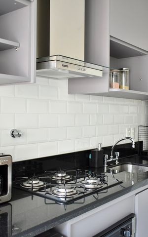 Apartamento à venda com 37m², 1 quarto e 1 vagaCozinha